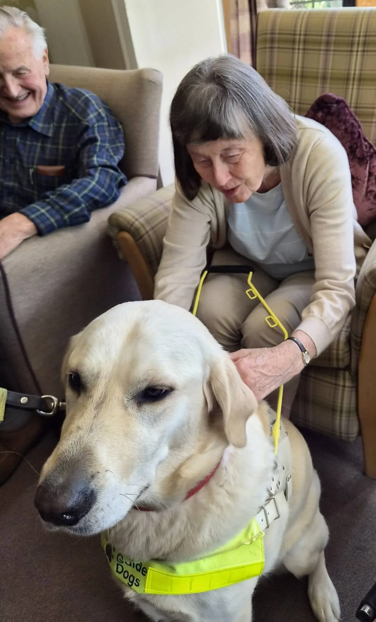 Inspiring Visit from Guide Dog Oliver
