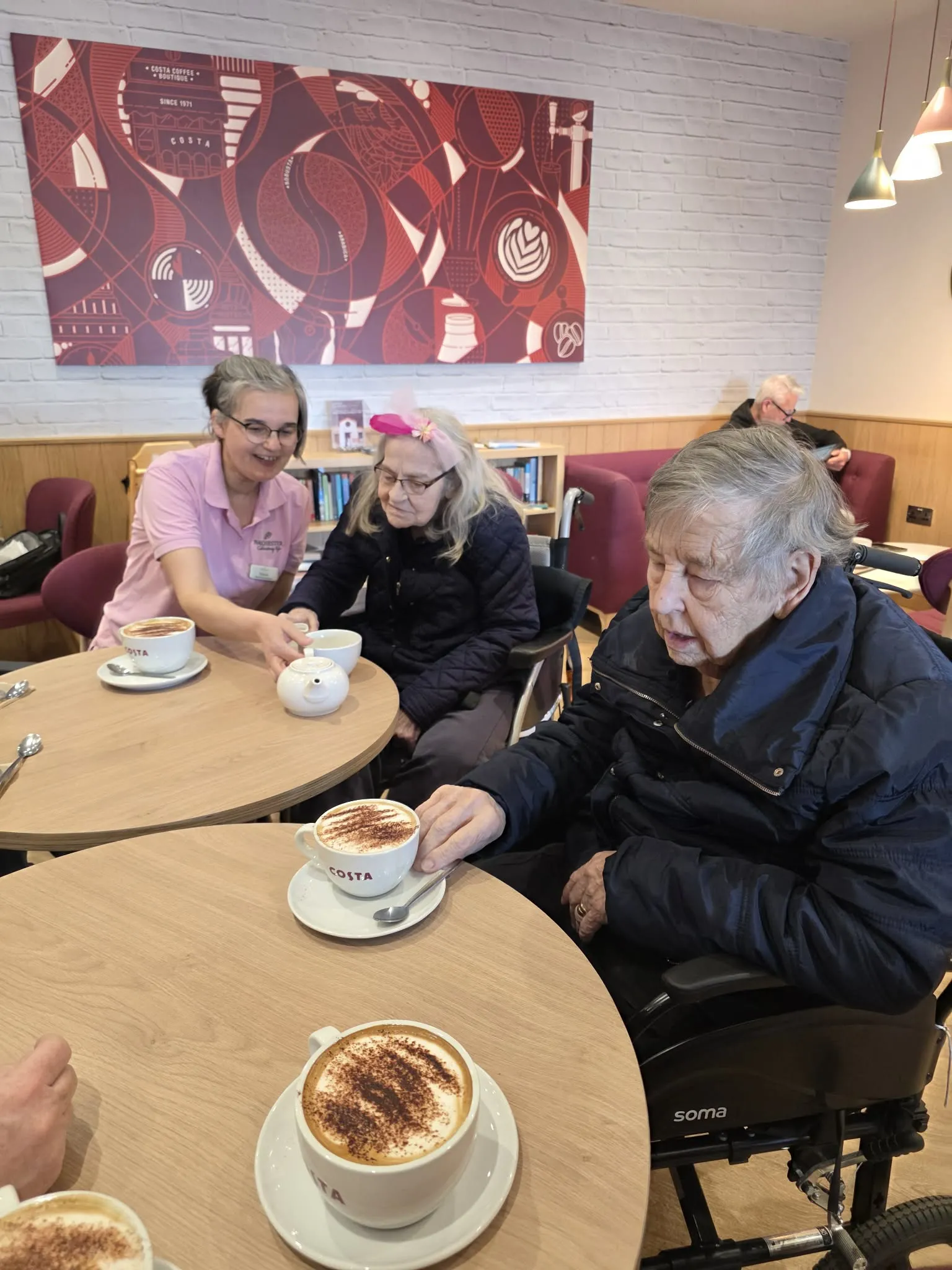 Knit and Natter Club enjoys a trip to Hobbycraft 