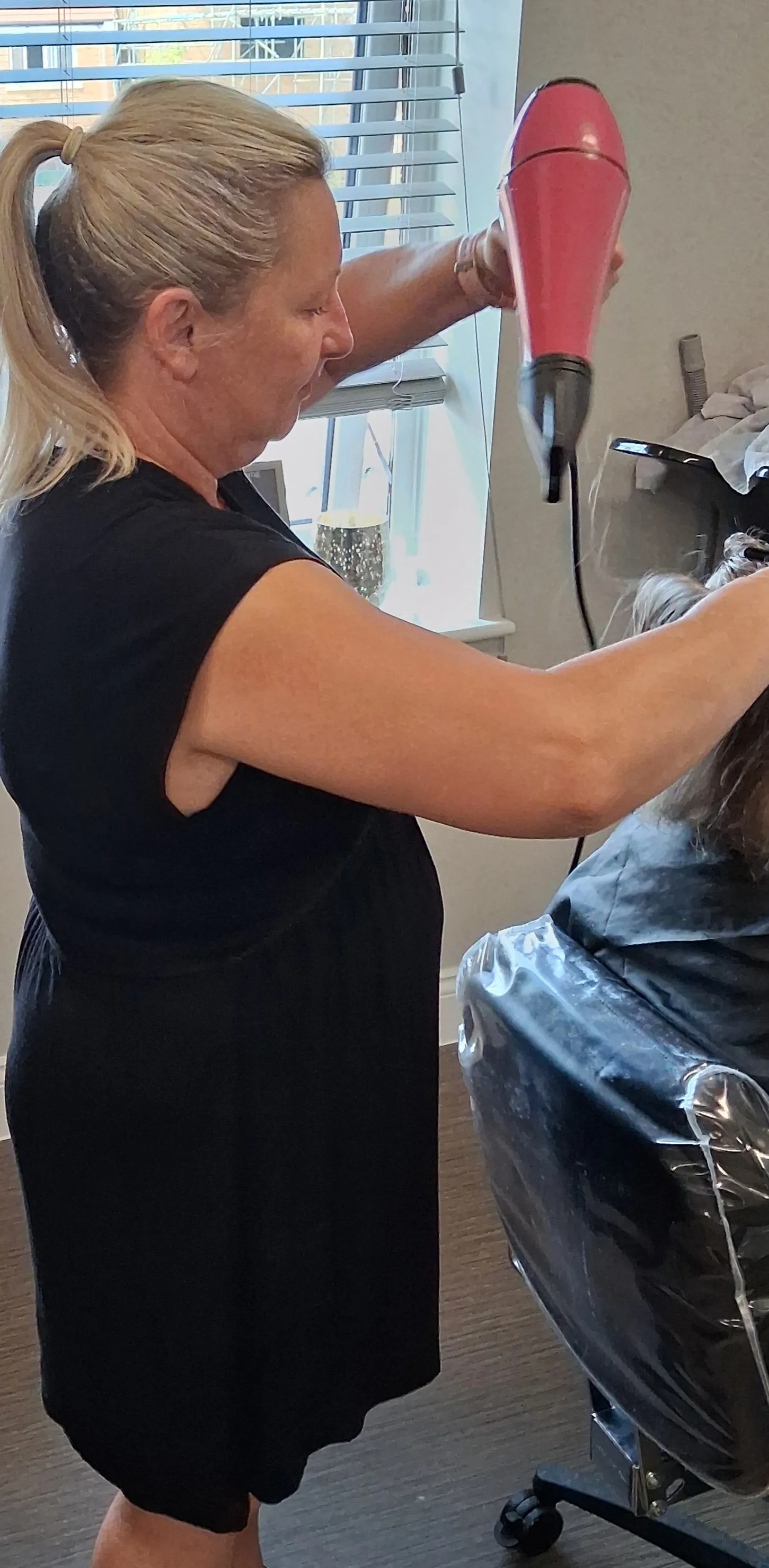 Residents enjoy some pampering!