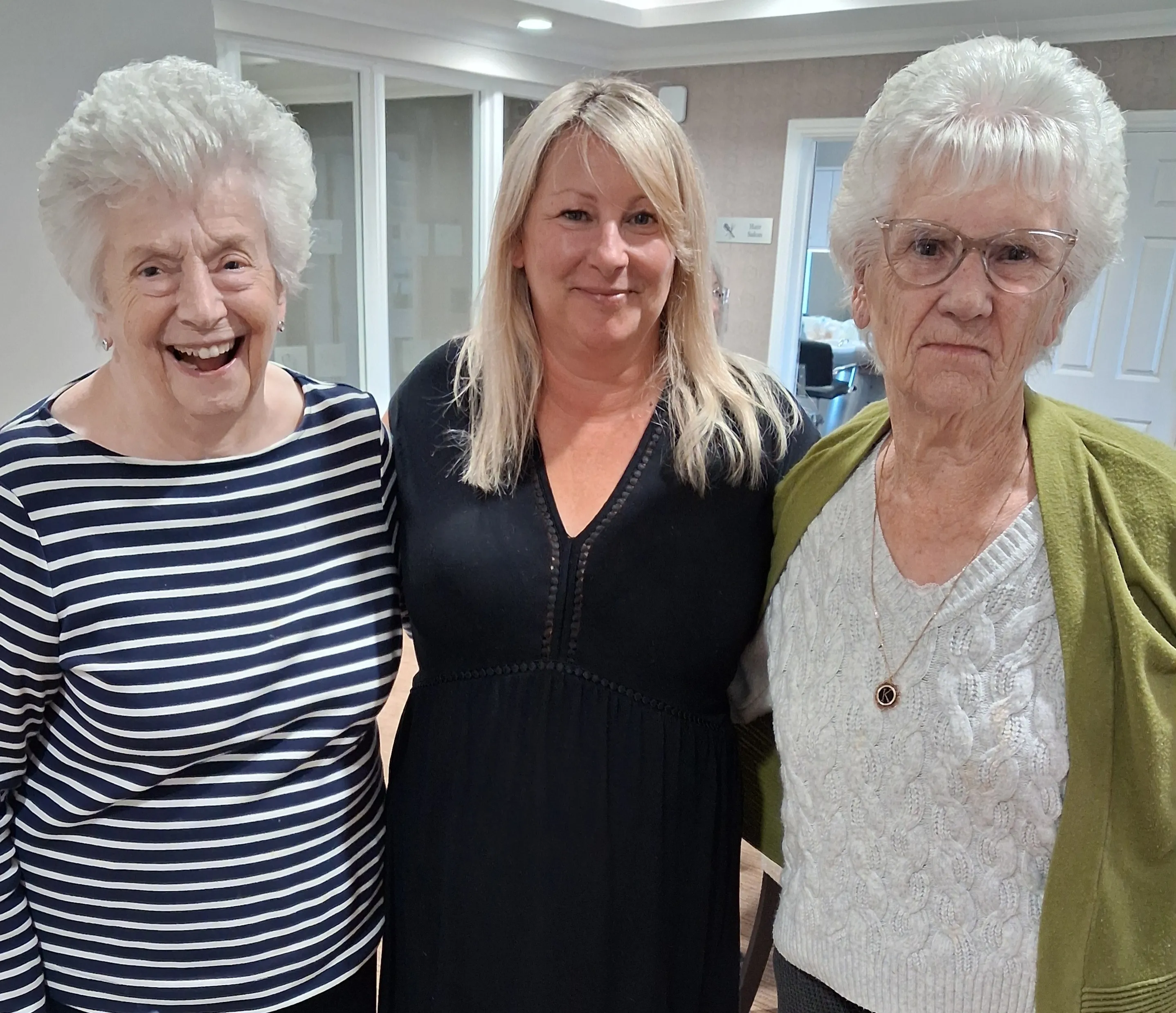 Residents enjoy some pampering!