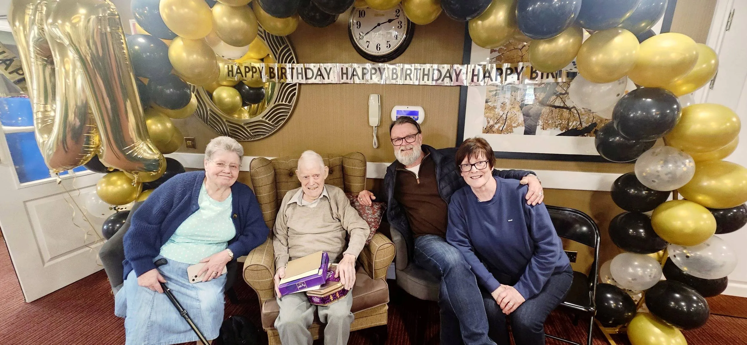 Dennis celebrates his 101st birthday 
