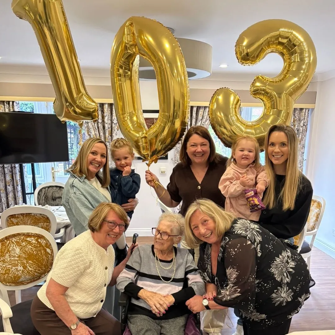 Irene celebrates her 103rd birthday 