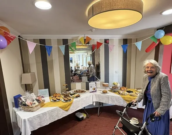 Bake sale for charity 