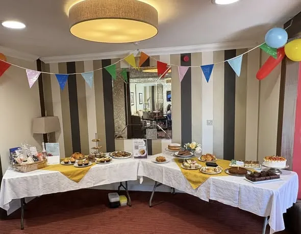 Bake sale for charity 