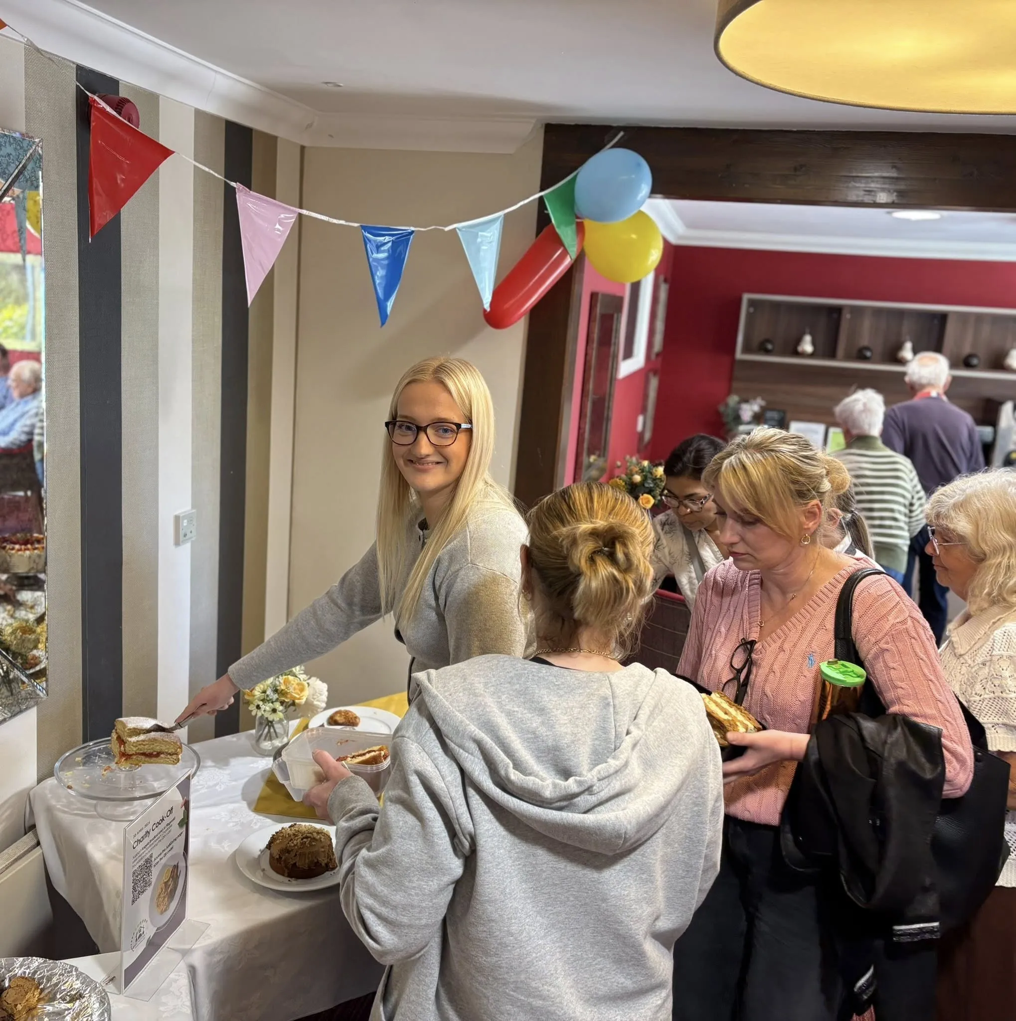 Bake sale for charity 