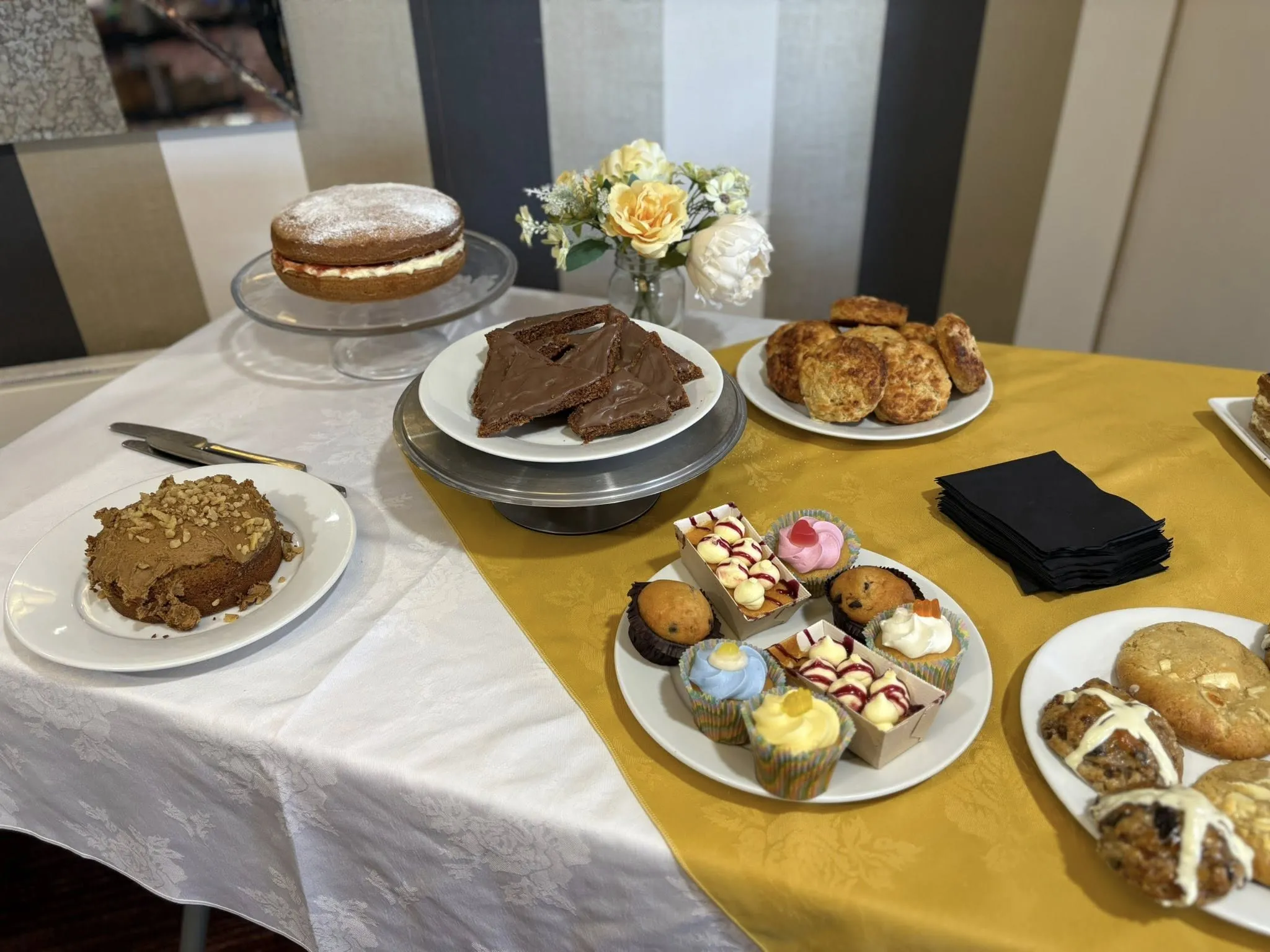Bake sale for charity 
