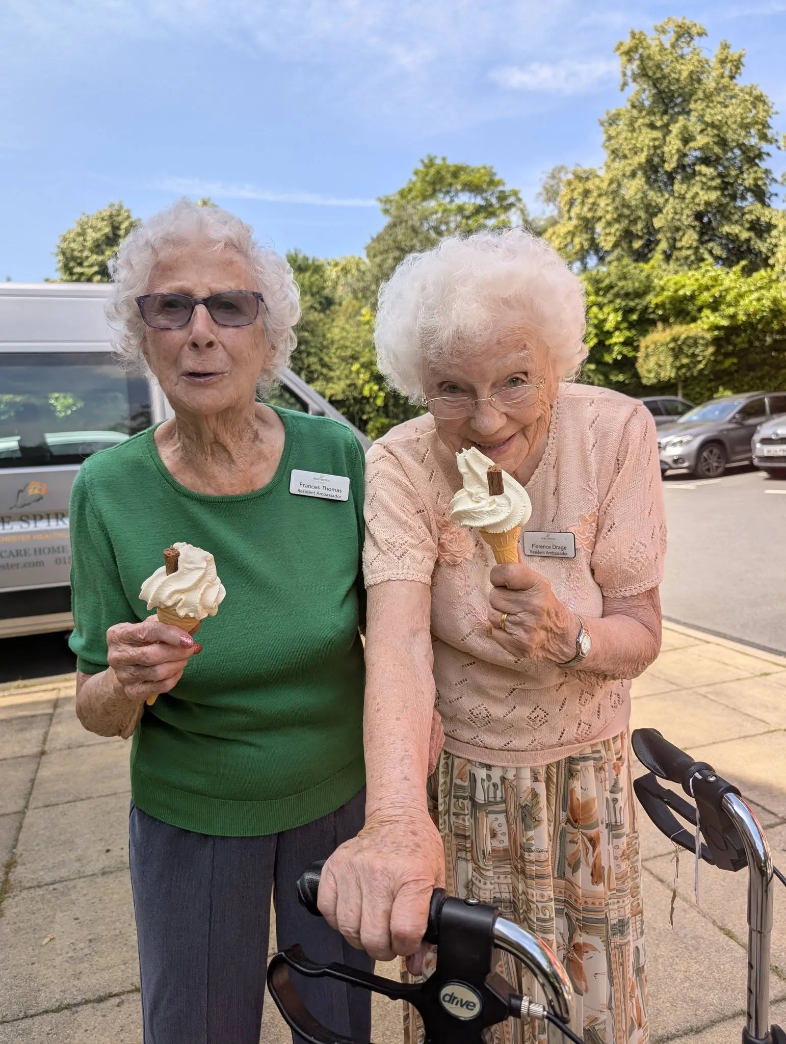 Ice Cream on a sunny day!