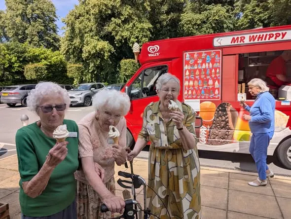 Ice Cream on a sunny day!