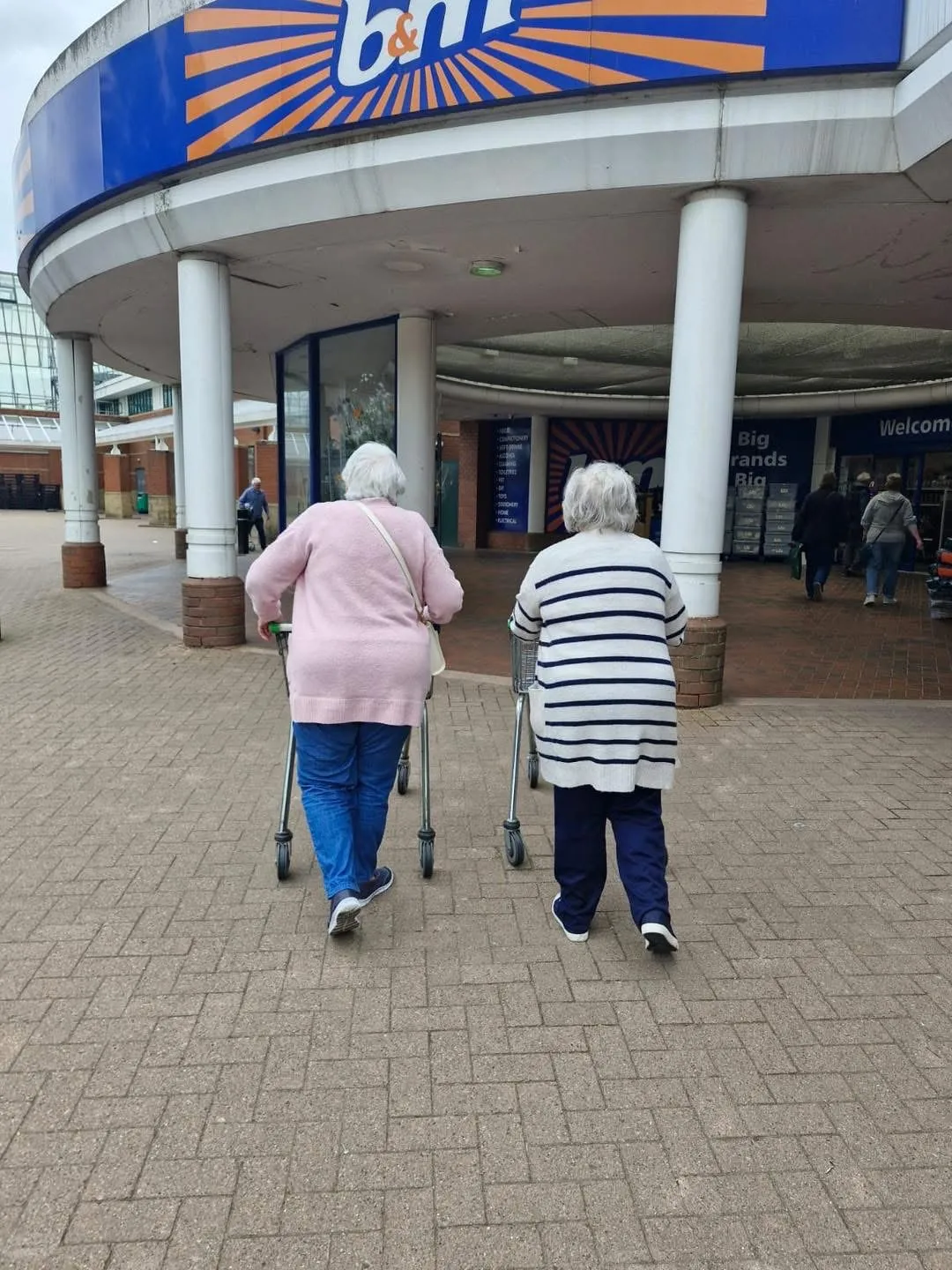 Shopped ‘til we dropped