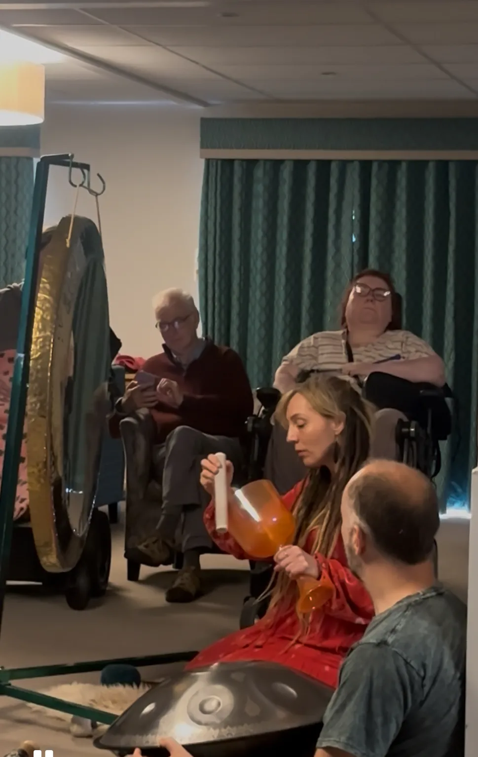 Sound bath