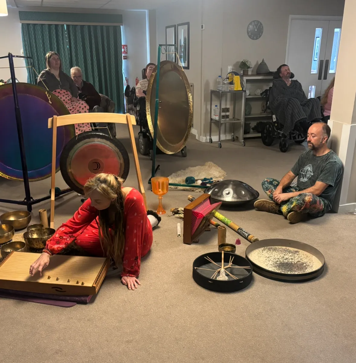 Sound bath