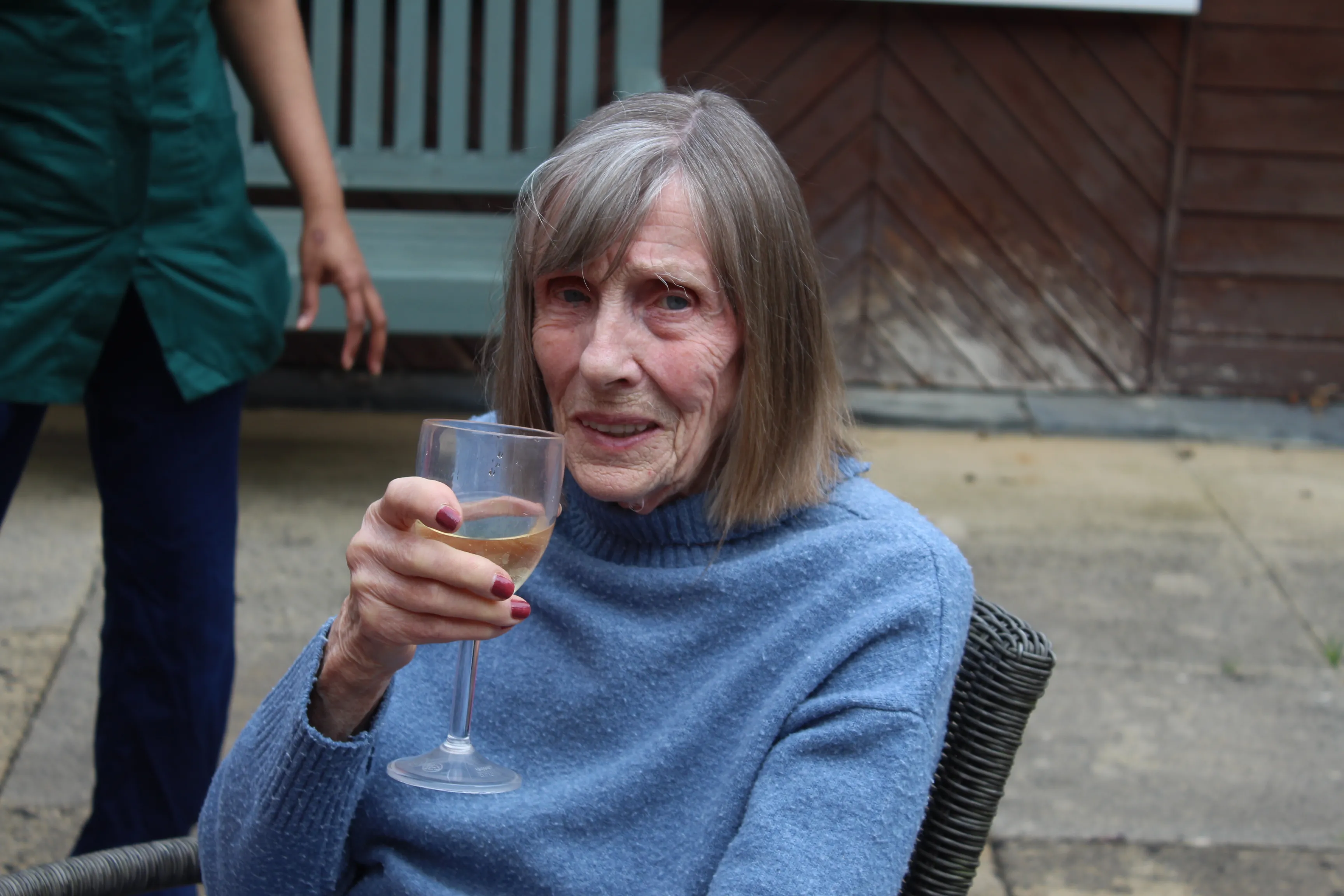 Sunshine, Smiles and a Sip of Something Lovely in Our Garden