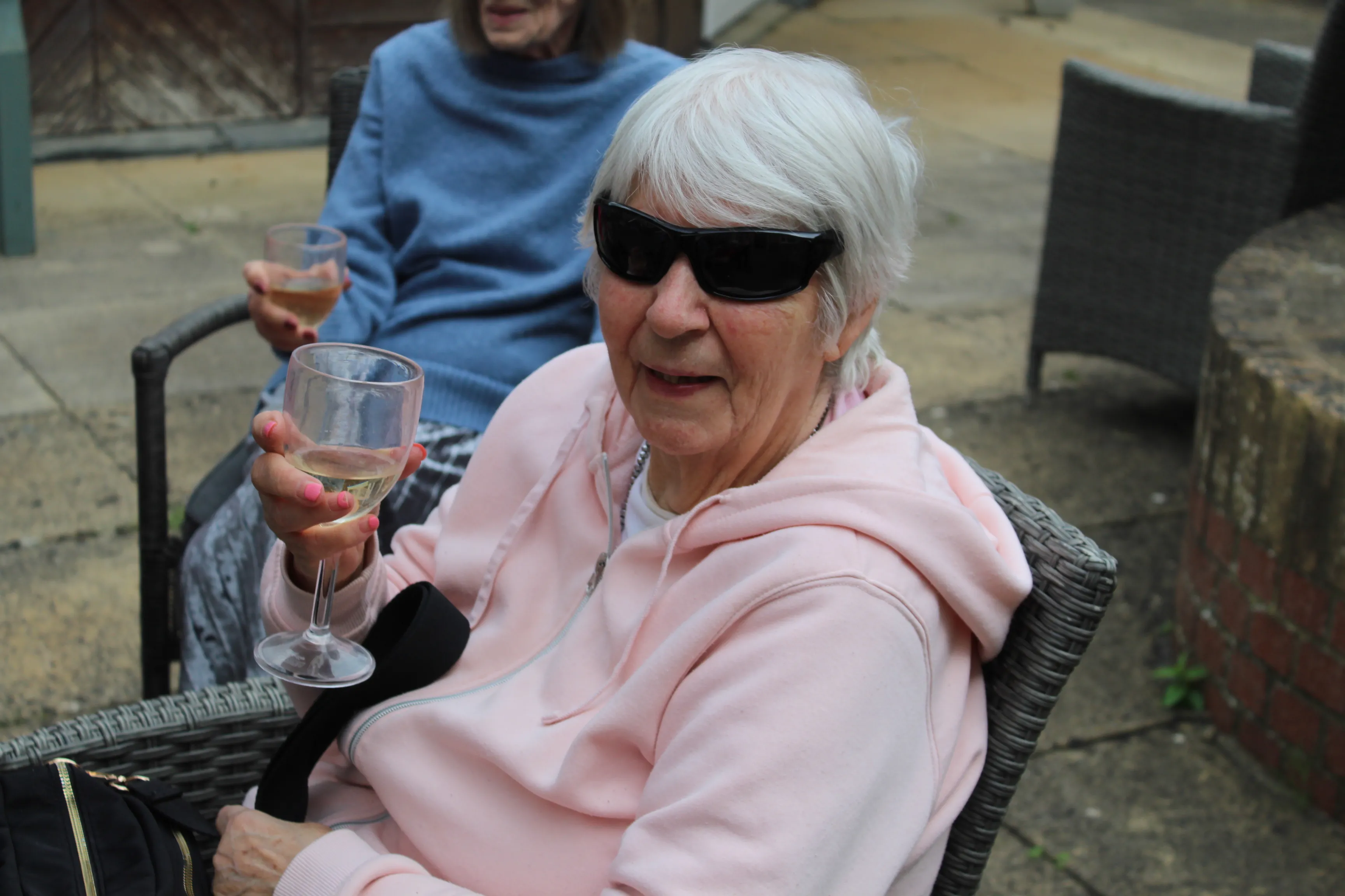 Sunshine, Smiles and a Sip of Something Lovely in Our Garden