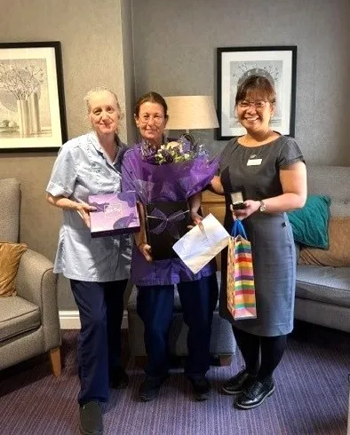 Housekeeper celebrates 20-years of loyal service