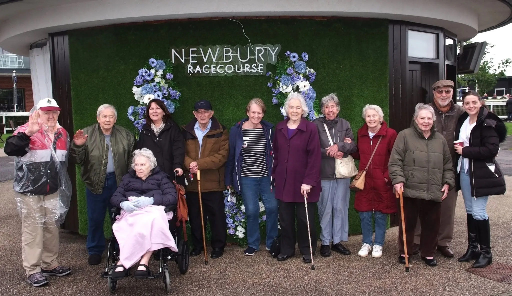 A memorable day at Newbury Racecourse 