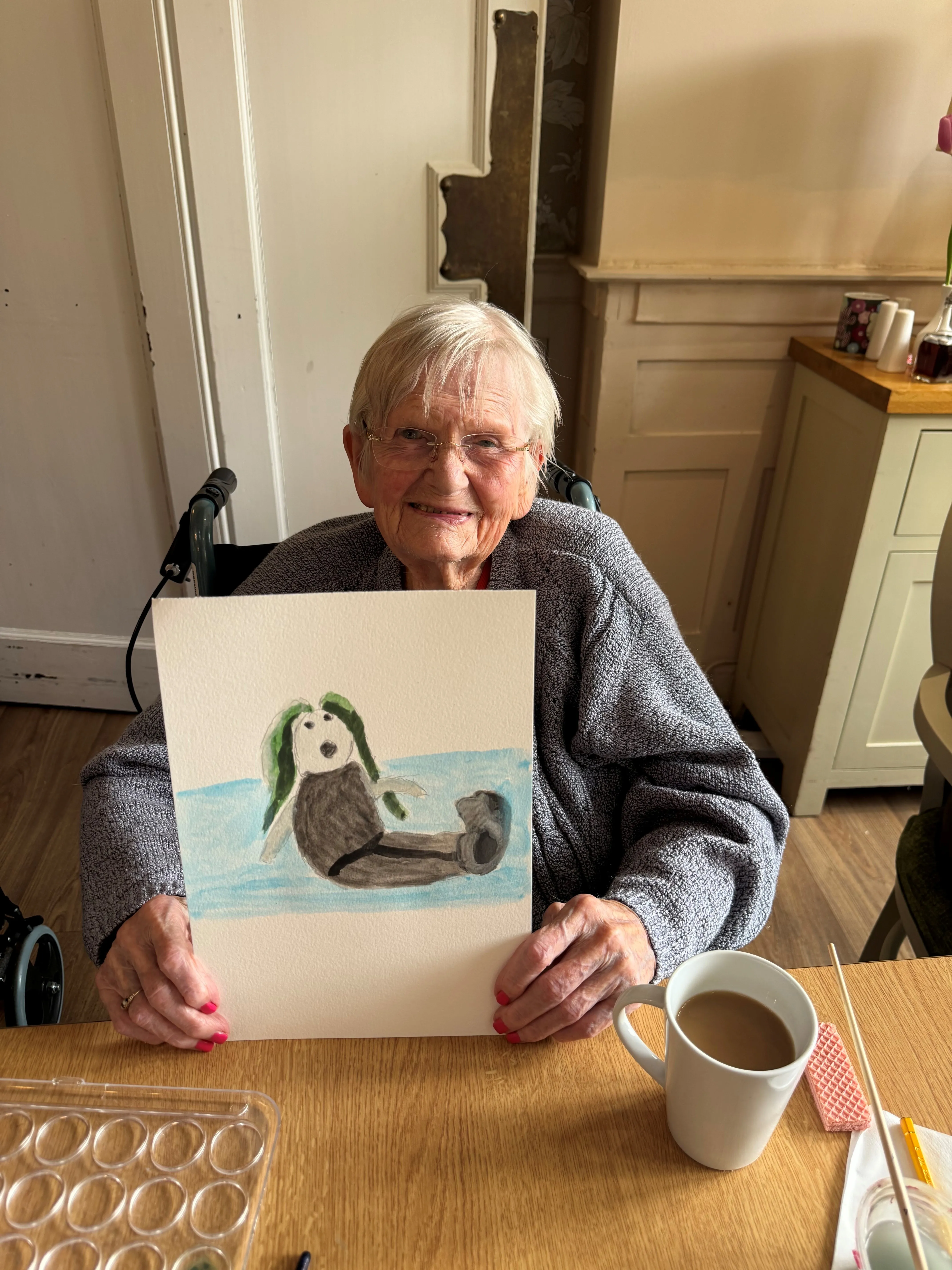 A Creative Afternoon Painting Chester the Rabbit and the Barchester Bear 