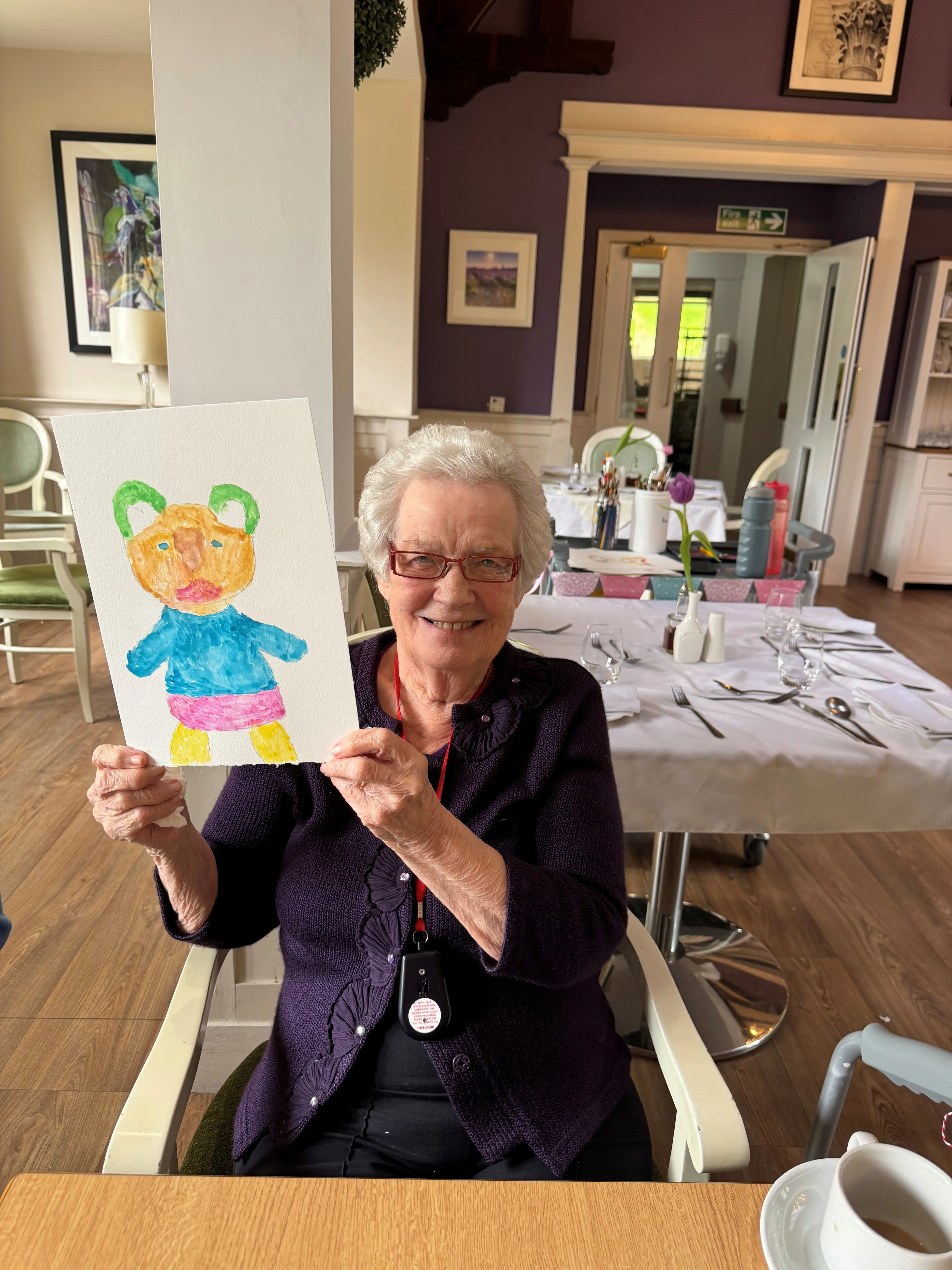 A Creative Afternoon Painting Chester the Rabbit and the Barchester Bear 