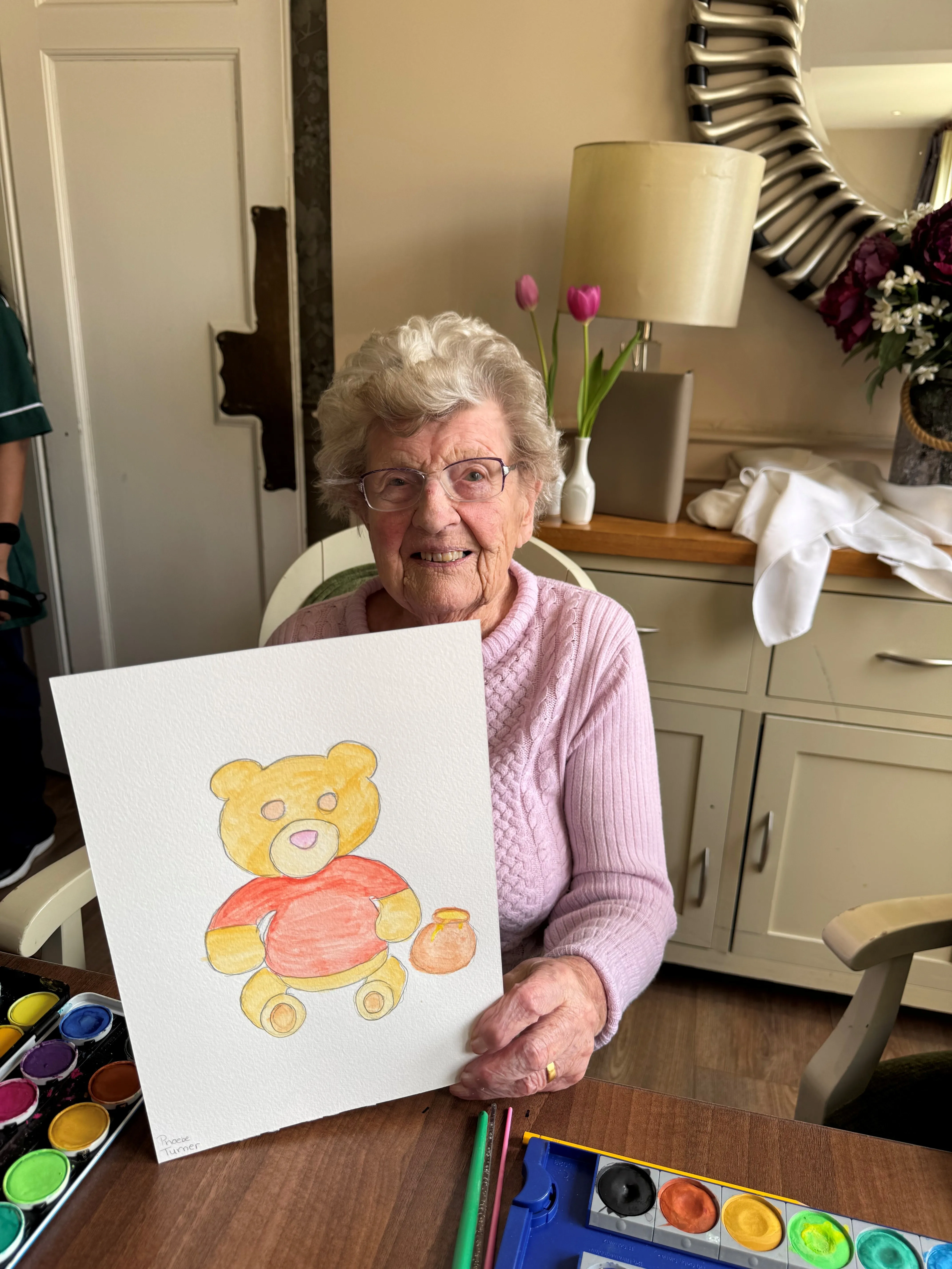 A Creative Afternoon Painting Chester the Rabbit and the Barchester Bear 