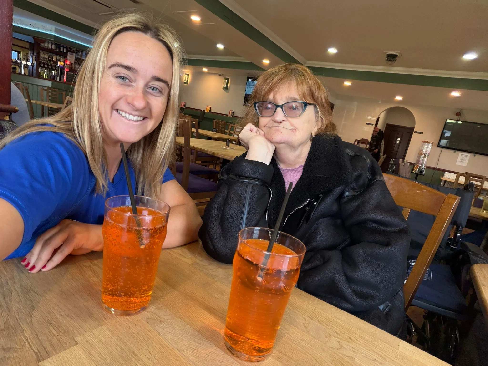 Visiting the pub