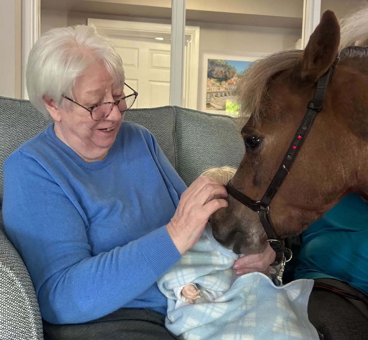 Miniature Horses Visit 