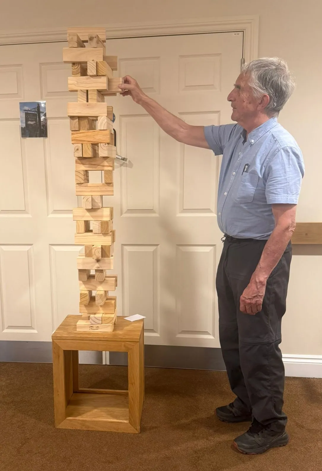 Residents Enjoy Pop-up Pub & Games on Memory Lane