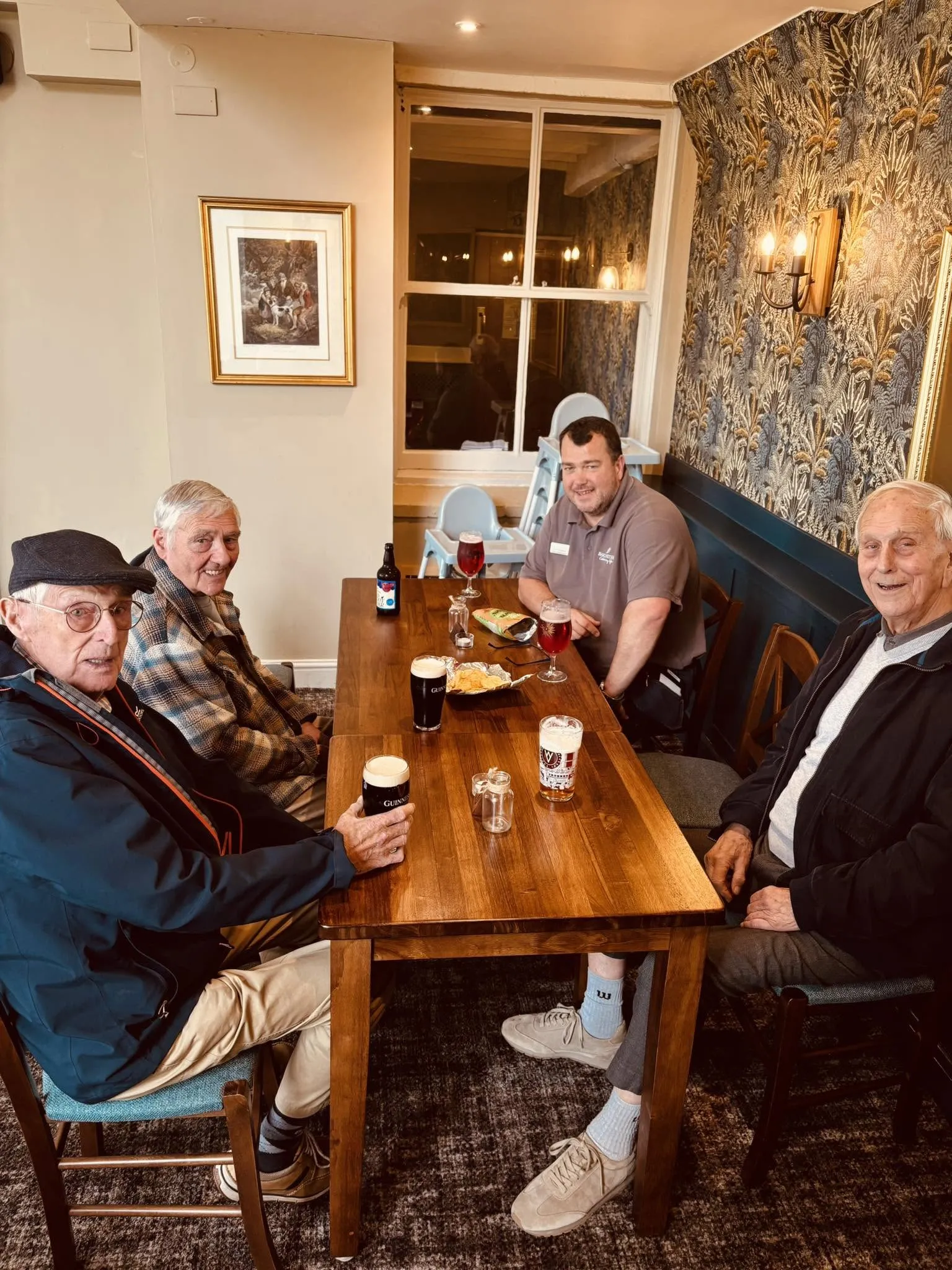 Gentleman's afternoon Drink at The Old Waggon & Horses 