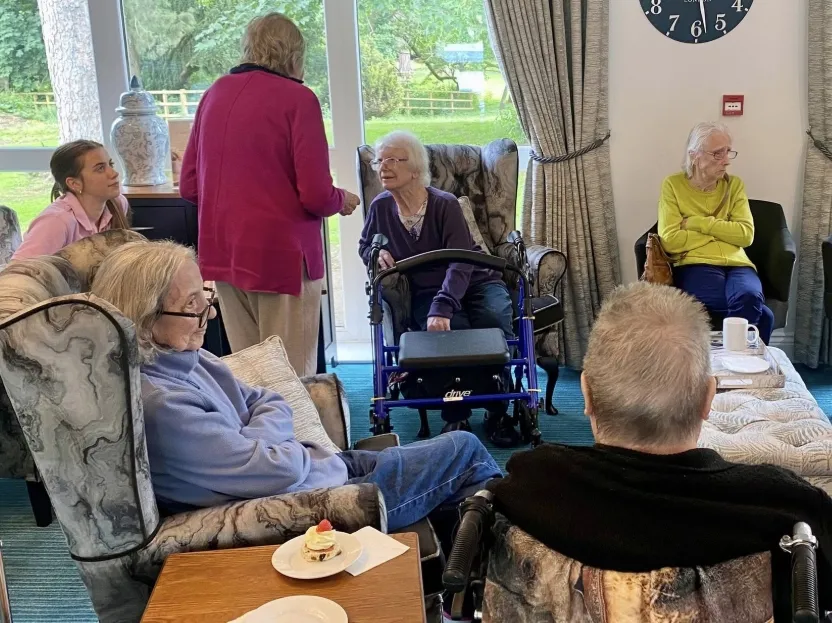 Dementia Café Success at Chacombe Park