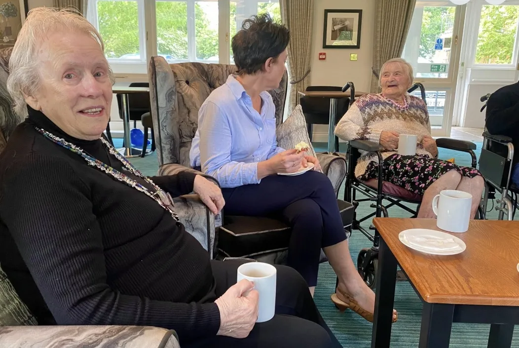 Dementia Café Success at Chacombe Park