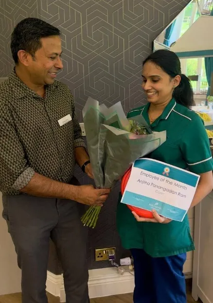 Employee of the Month for Anjitha