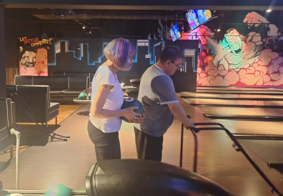 Strike! Residents had a delightful time at The Light in Banbury