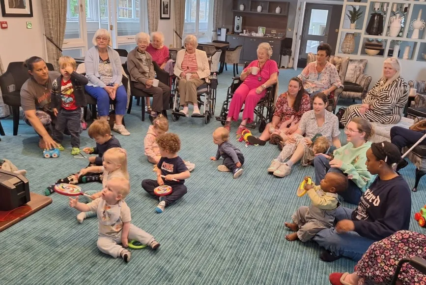 Babies & Toddlers Enjoy A Fun Filled Day at Chacombe Park