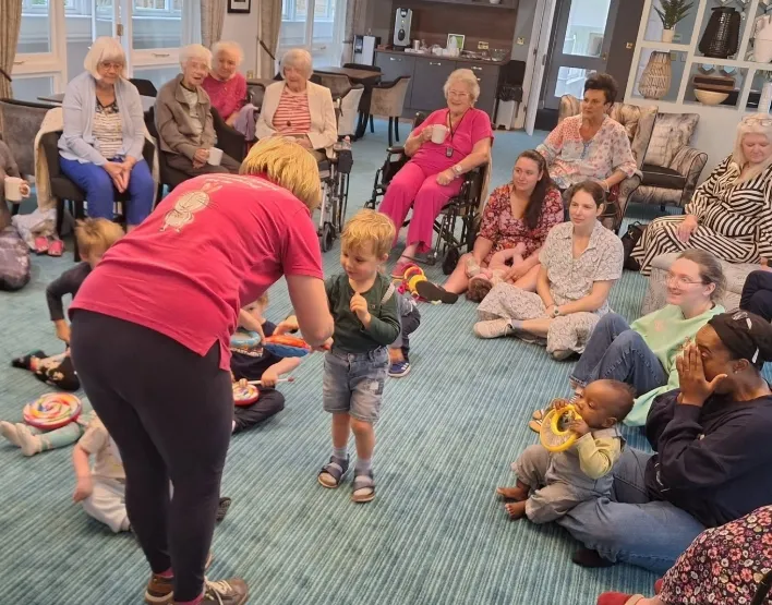 Babies & Toddlers Enjoy A Fun Filled Day at Chacombe Park