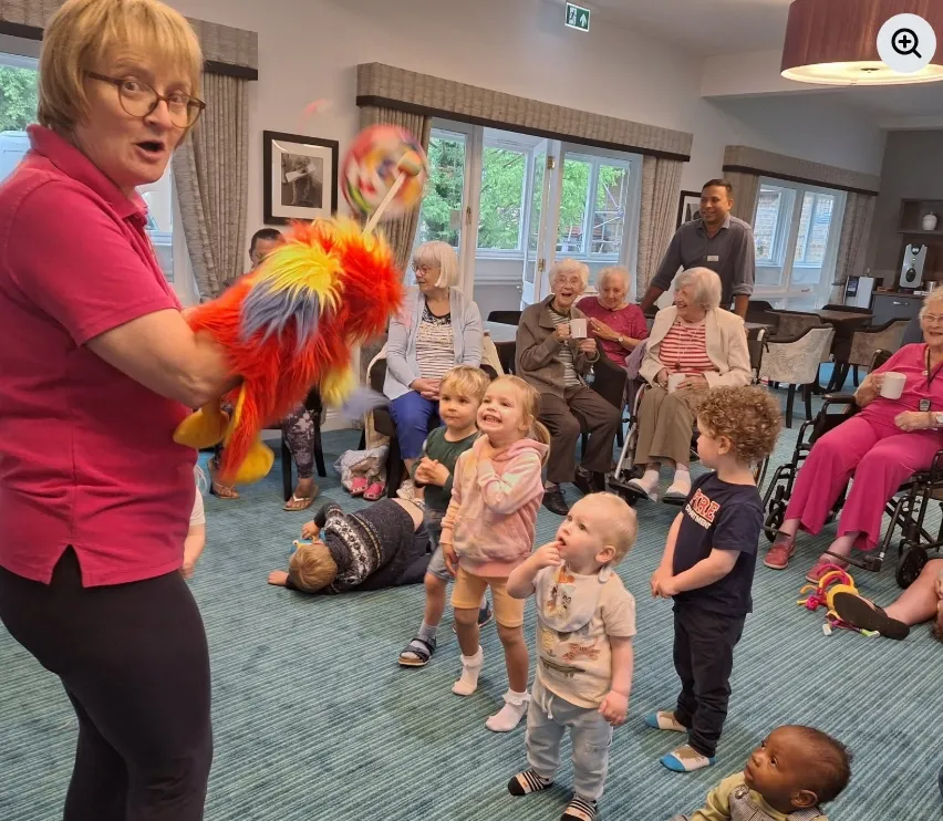 Babies & Toddlers Enjoy A Fun Filled Day at Chacombe Park