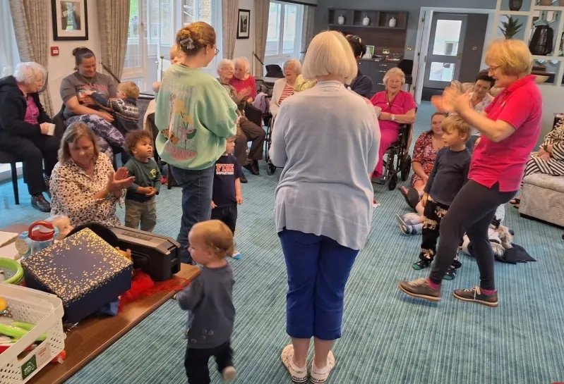 Babies & Toddlers Enjoy A Fun Filled Day at Chacombe Park