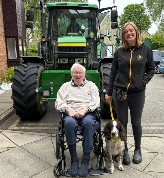 Tractor visit