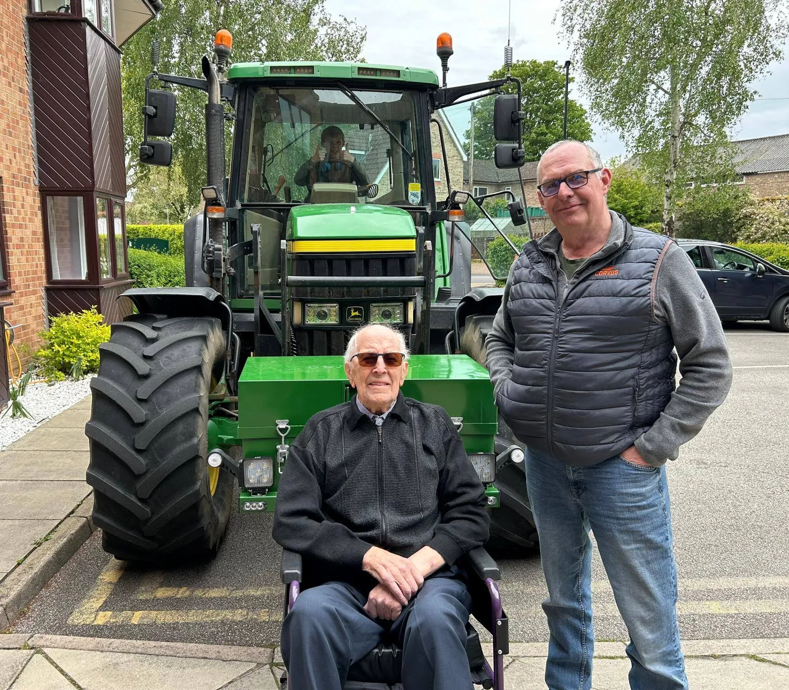Tractor visit