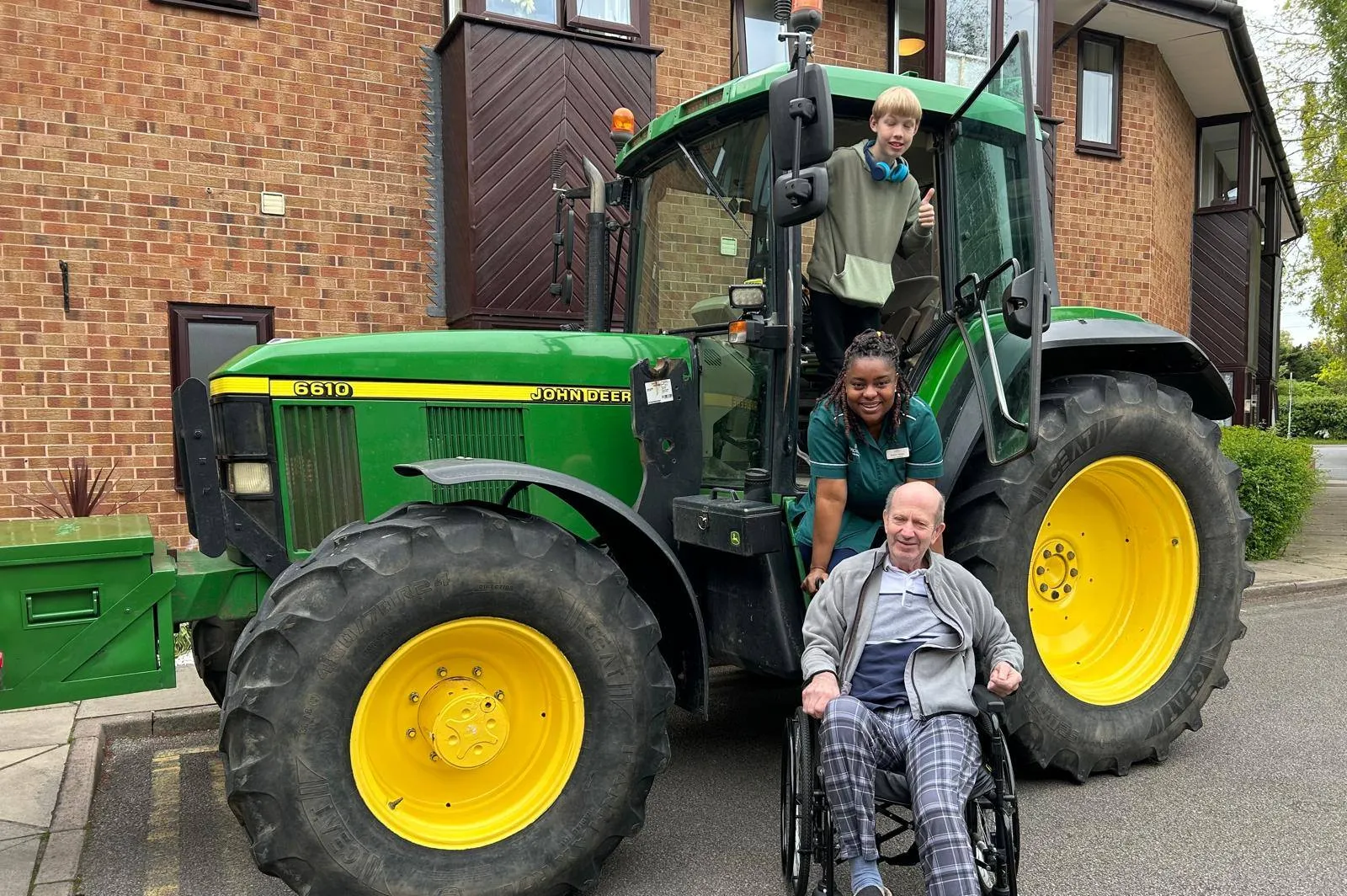Tractor visit