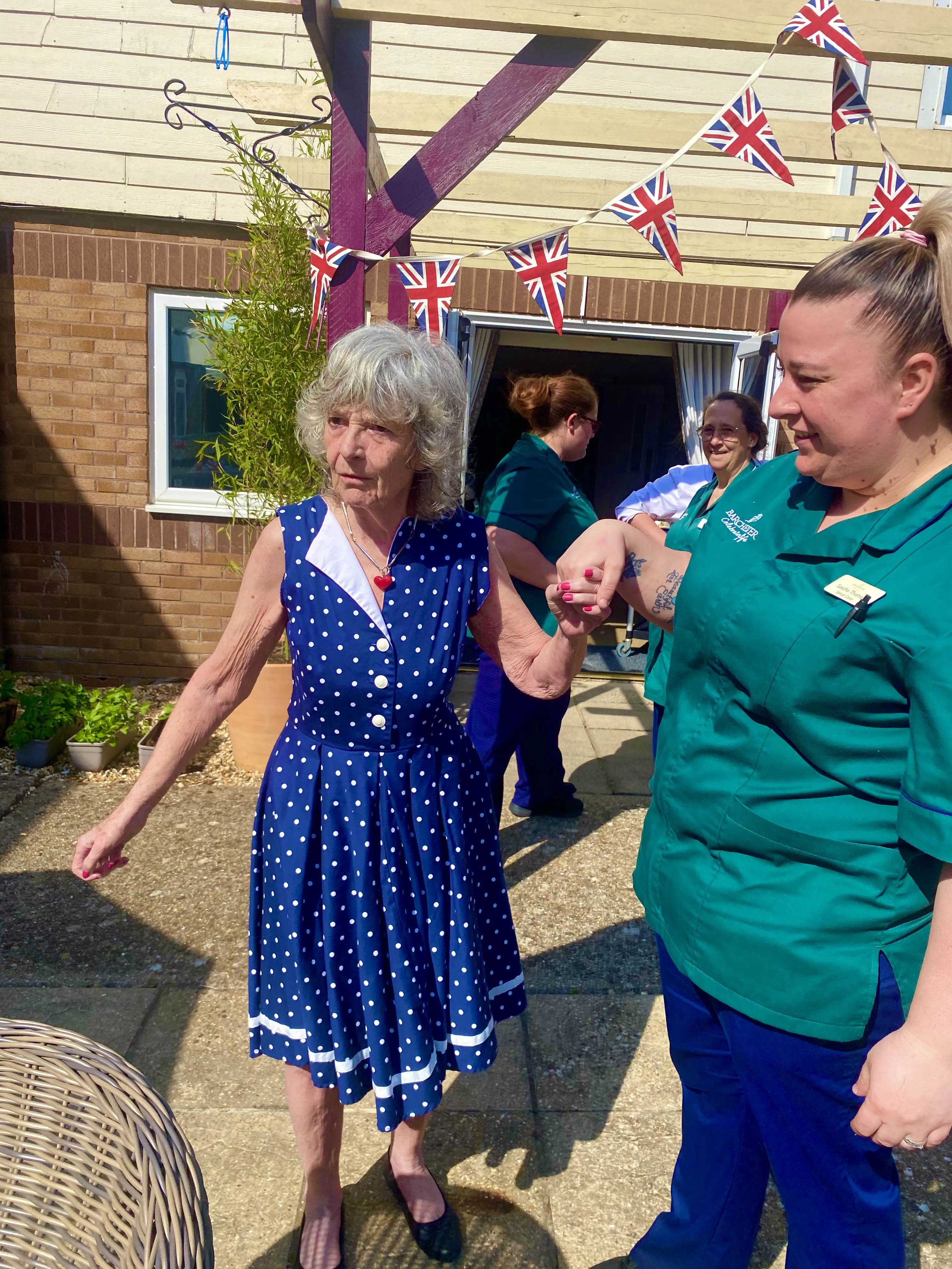 Orchard House, we stepped back in time and celebrated VE Day in true British style with a wonderful garden street party
