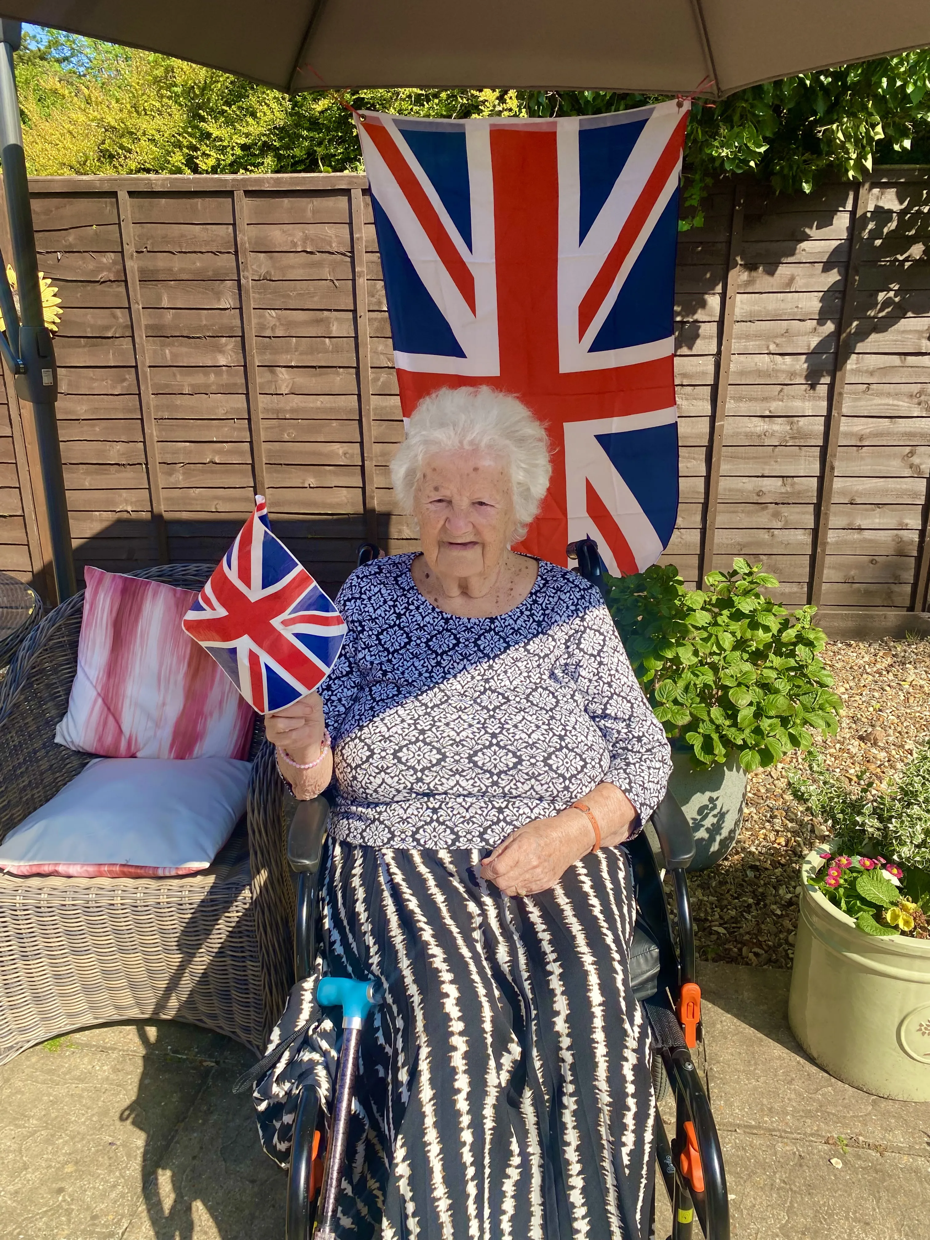 Orchard House, we stepped back in time and celebrated VE Day in true British style with a wonderful garden street party