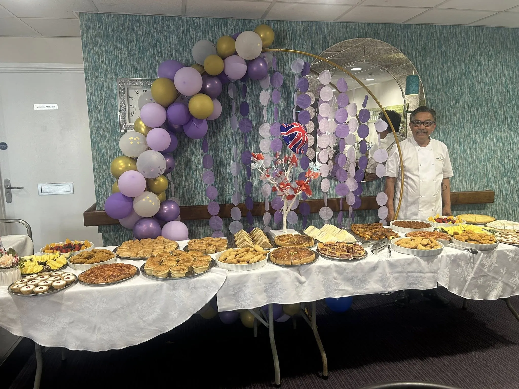 VE Day buffet