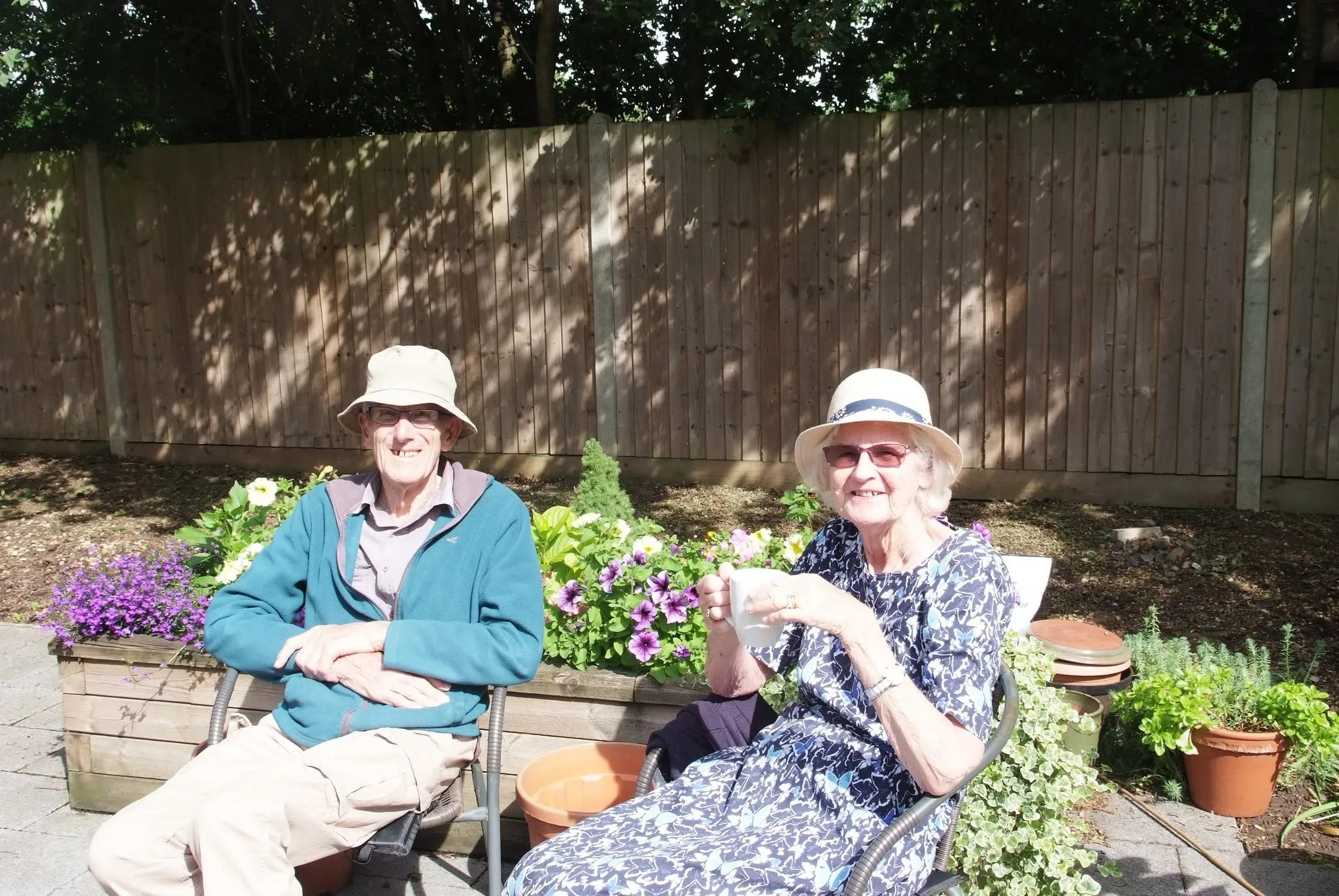 Walking club at Waterside Court