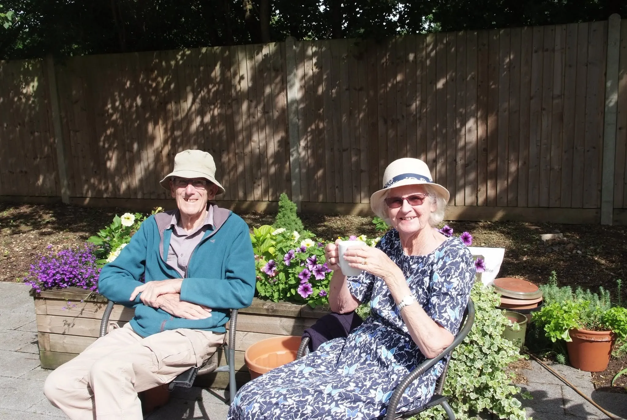 Walking club at Waterside Court