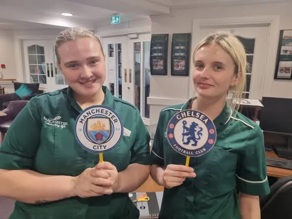 Residents enjoy FA cup final