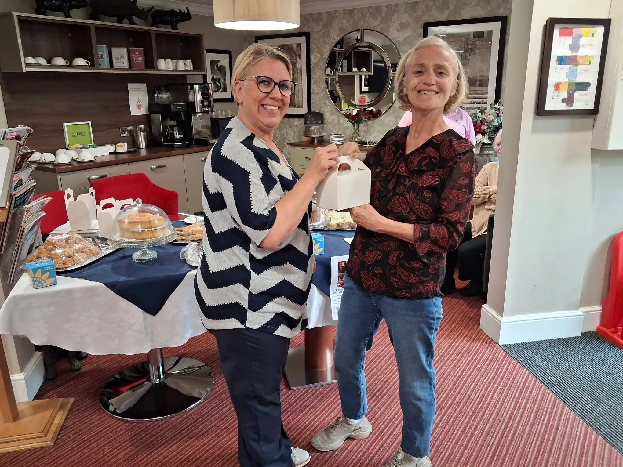 Charity bake sale