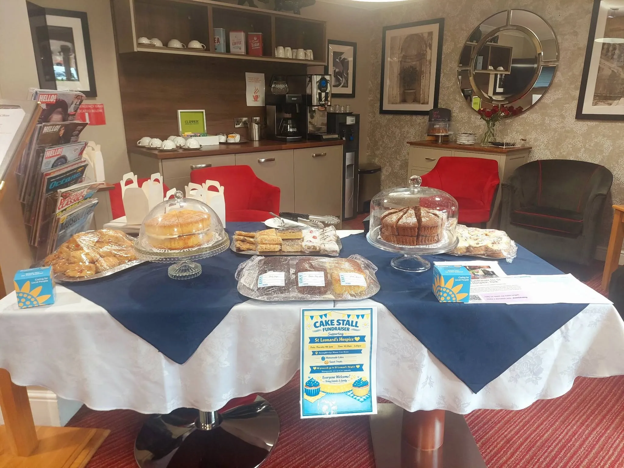 Charity bake sale