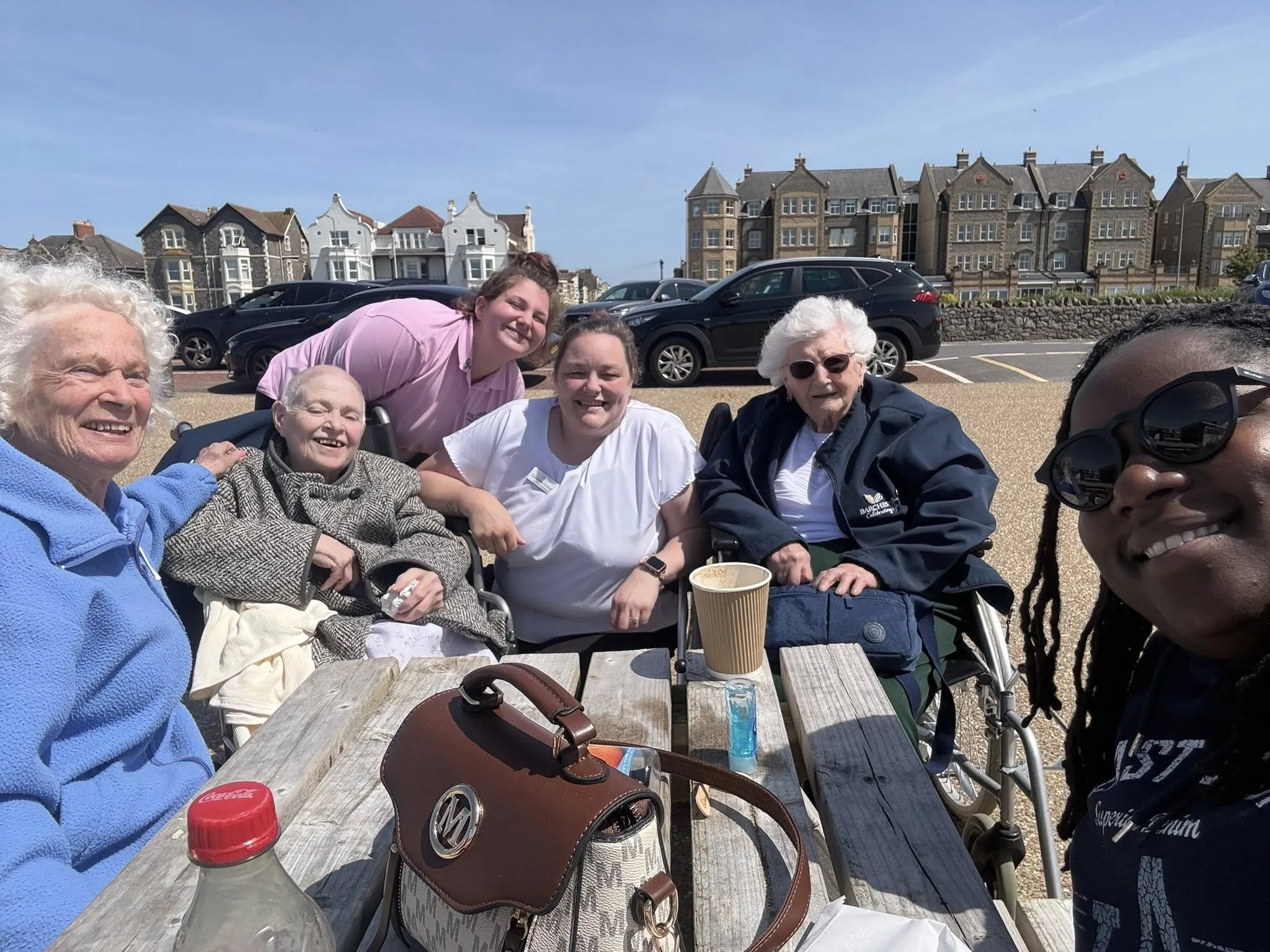 Impromptu beach visit