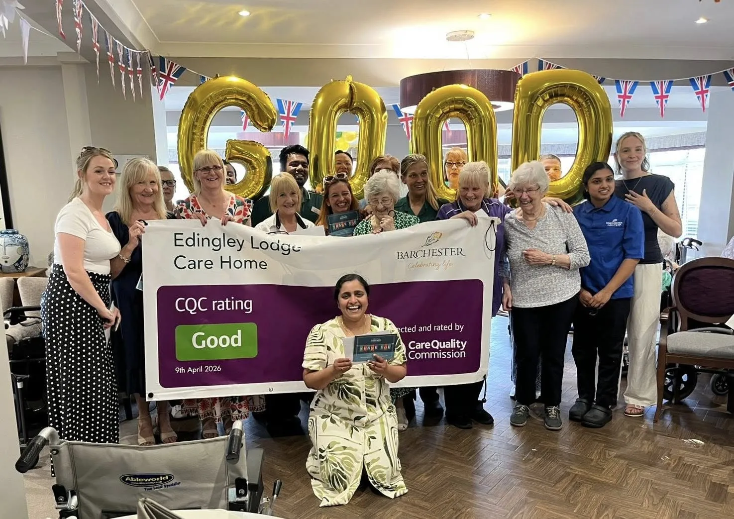 CQC rating celebrations