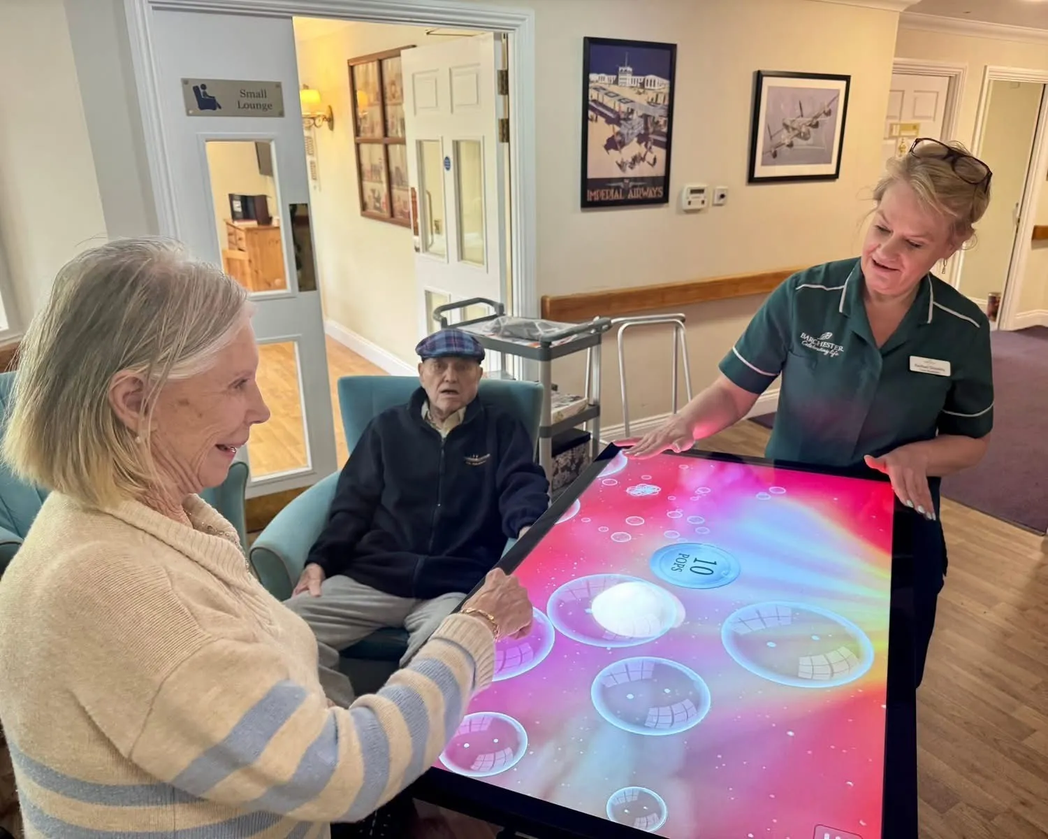 We are thrilled to welcome our ‘Happi Table’ on to our community of Memory Lane