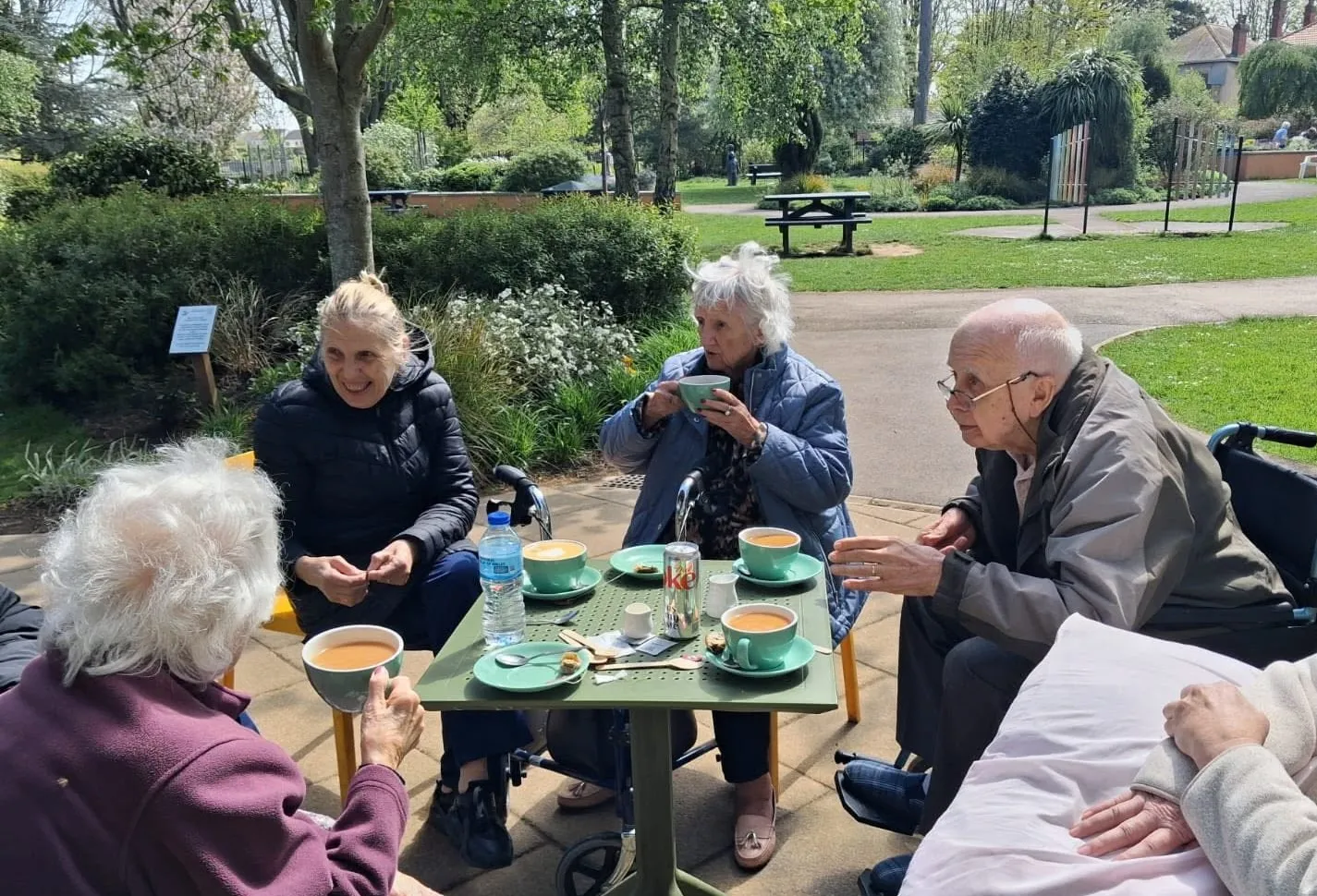 Minibus trip to Page Park in Kingswood