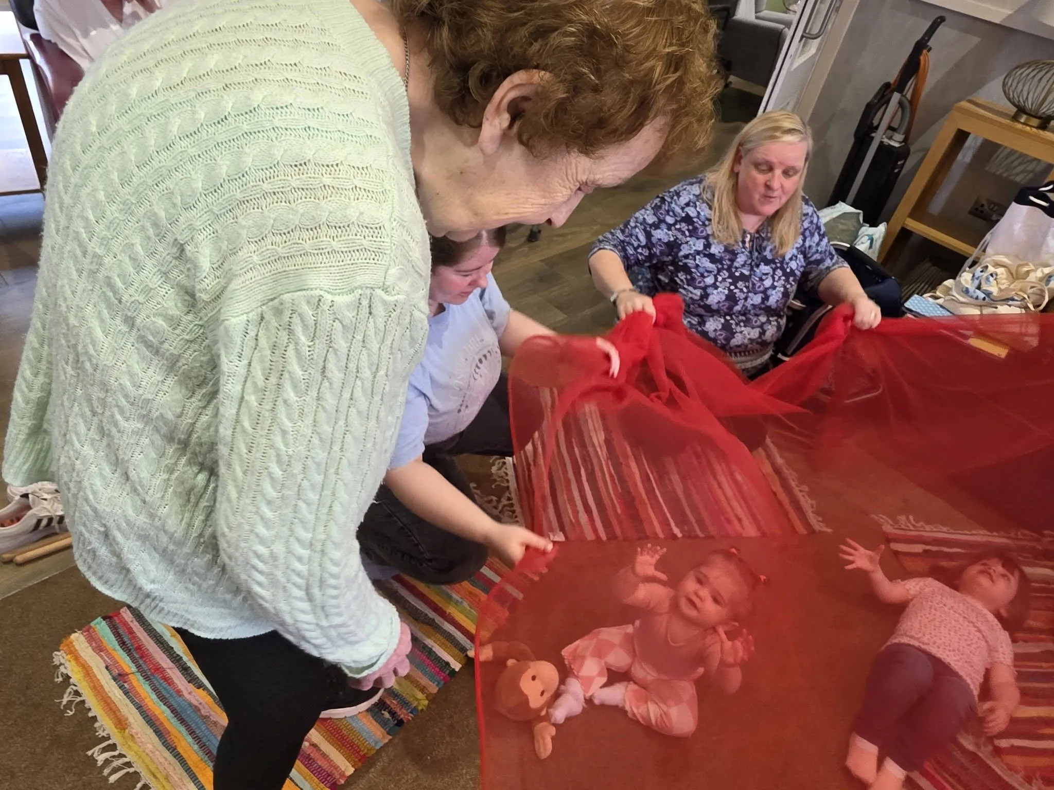 Intergenerational fun with our friends 